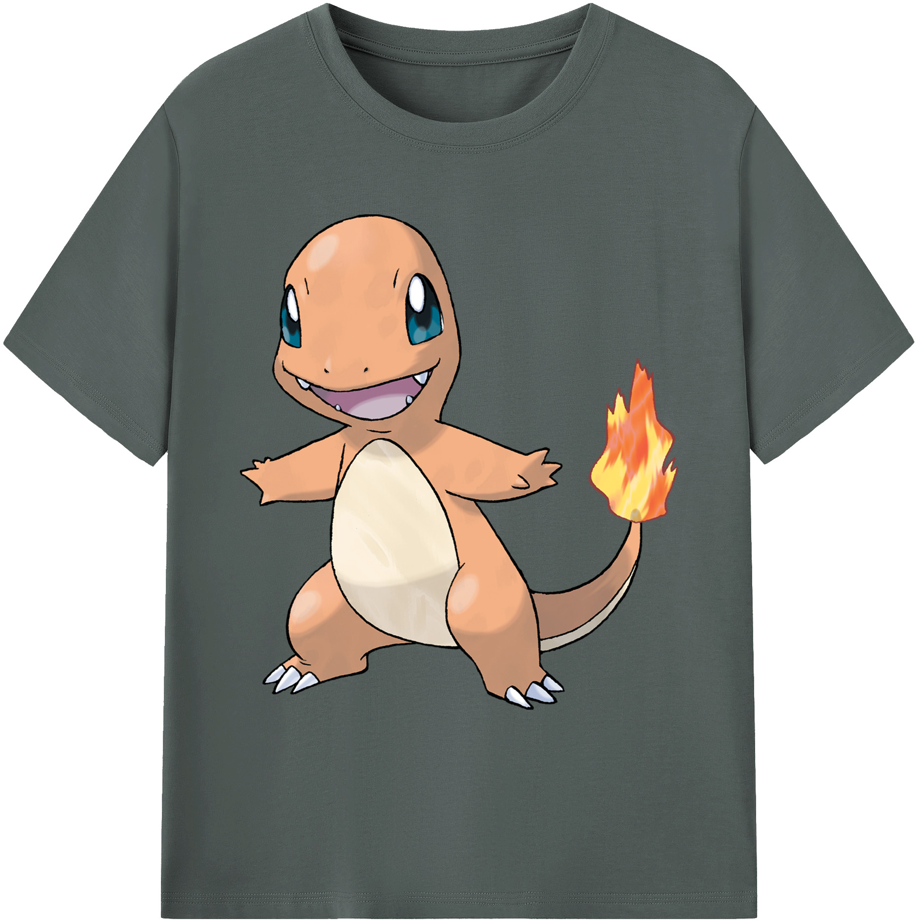 （画像用） ポケットモンスター Pokémon 綿100％ メンズ半袖Tシャツ｜肌触りやわらか＆通気性